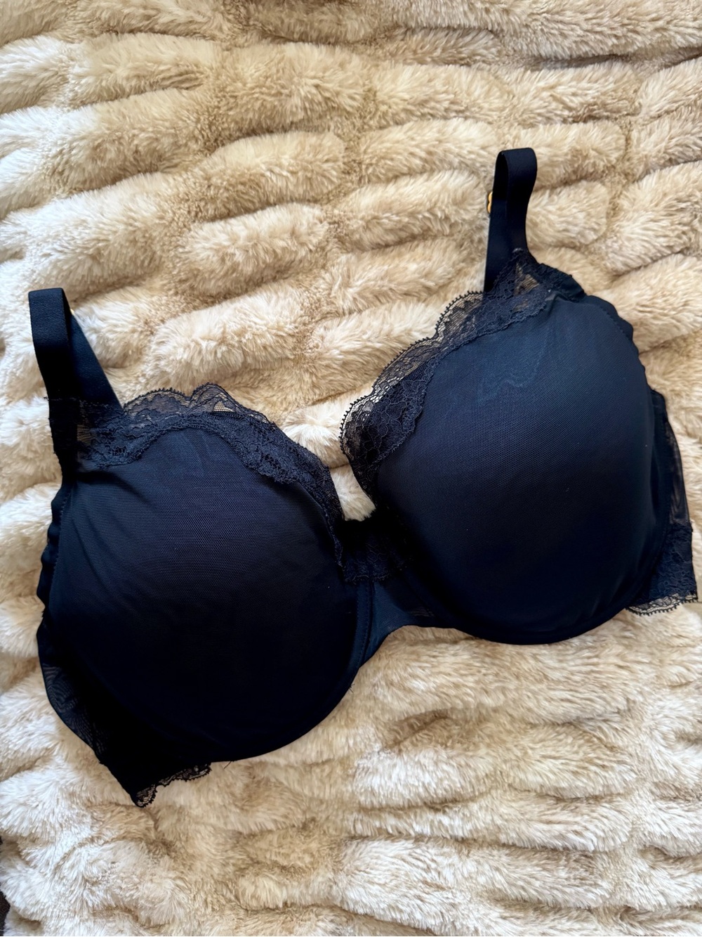 Natori Black Lace Underwire Bra